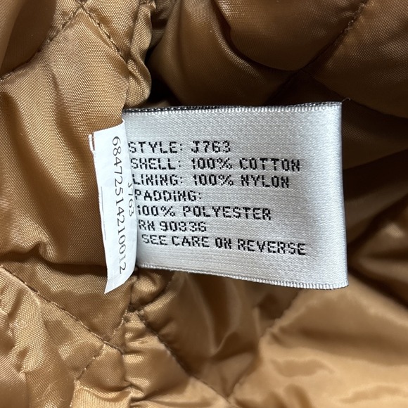 Cornerstone Jacket Mens XL Brown Duck Canvas Lined Detroit Work Wear Chore Logo - Picture 14 of 14